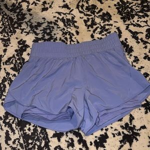 Light purple athletic shorts